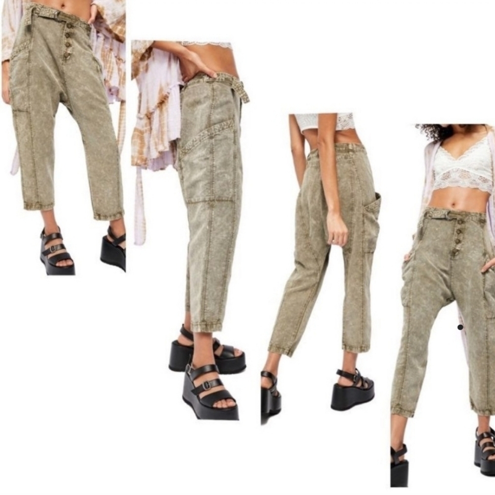 Gently Used Free People Desert Daze Harem Pant